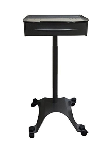Mobile Laptop Cart with Drawer