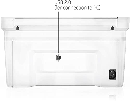 HP Laserjet Pro M29w Wireless All-in-One Laser Printer, Print Scan Copy, Compatible with Alexa(Y5S53A), auto-on/auto-Off Technology, Ahaghug Printer Cable