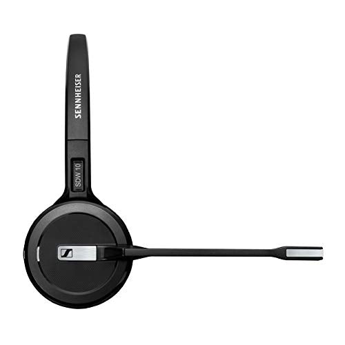 Polycom Compatible Sennheiser Wireless SDW 5016 Headset Bundle for Polycom Phones, Bluetooth Phones, PC/MAC - EHS Included | SoundPoint Phones: IP 335, IP 430, IP 450, IP 550, IP 560, IP 650, IP 670