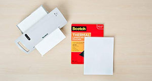 Scotch Thermal Laminating Pouches, 200-Pack, 8.9 x 11.4 Inches, Letter Size Sheets, Clear, 3-Mil (TP3854-200) - Pack of 6