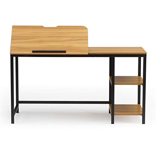 MDZZ 55 Inch Multi-Function Drafting Table,Computer Desk，Phone，pad，Computer 12 Different Position Adjustable Stand Table Multi-Function Drawing Table with Adjustable Tiltable Stand Table Board