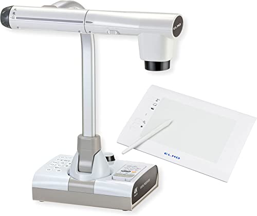 Elmo 1380 Model TT-12G 4K Ultra HD Document Camera with Wireless Tablet