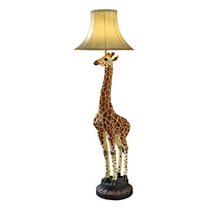 Design Toscano Heads Above Giraffe Floor Lamp
