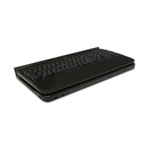 Logitech Alto Notebook Stand with Cordless Keyboard & USB Hub