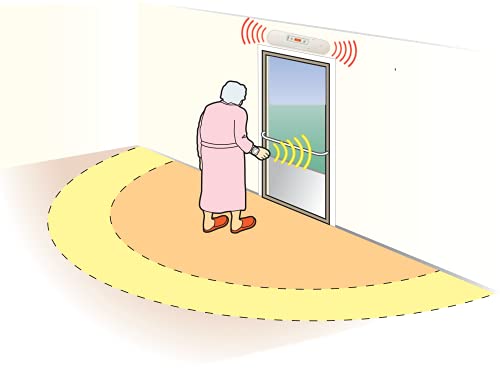 Smart Caregiver Corporation Senior DepartAlert™ Anti-Wandering Door Bar System with Pager