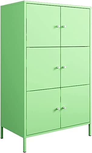UANGLI Metal File Cabinet Office Furniture Storage Cabinet - Vertical File Cabinet (Color: F)