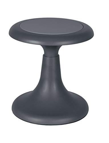 Regency 1600GY Glow Wobble Stool, 13-inch, Grey