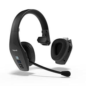 BlueParrott S650-XT Bluetooth Convertible Headset with Noise Cancellation, Extended Range, IP54 Protection - Black