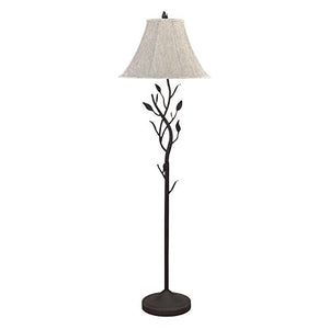 Cal Leaf, Flower, Fruit Floor Lamp Lighting Accessories, Matt Black - 64