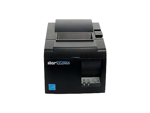 Star Micronics Thermal Printer TSP143IIIBi2 GY US Gray Bluetooth Printer