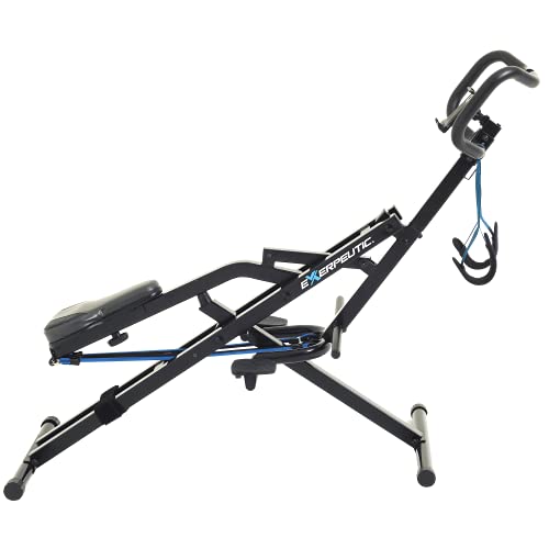 Exerpeutic TUG-N-Tight Squat Leverage Rowing Machine