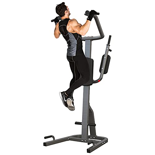 JOSHUA Multifunctional Pull-ups Home Gym Single-Pole Parallel Bars Pull-ups Multi-Function Fitness Workout Strength Training Equipment, 600lb Weight Capacity