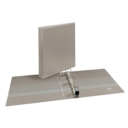 Avery Heavy-Duty View Binder with 1-Inch One Touch EZD Rings, Sand, 1 Binder (79331)