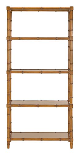 Safavieh ETG3500D Home Collection Ebo Modern Coastal 4 Tier Etagere, Brown