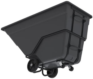 Akro-Mils 77810BLACK Akro-Tilt Heavy-Duty Utility Cart, 2000 lbs. Capacity, Black