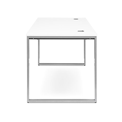 OFM CL-D6630-WHT Minimalistic Modern Office Desk, 66", White