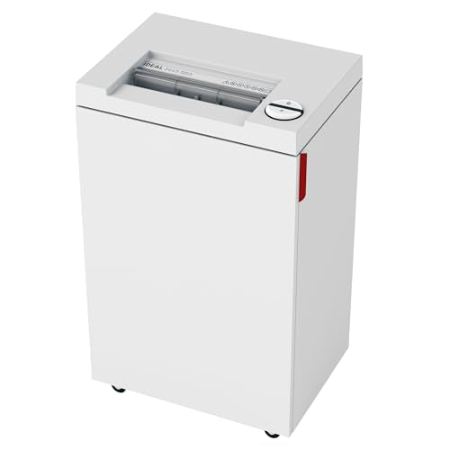 ideal. 2445 Cross-Cut Deskside Paper Shredder for Office, 11-13 Sheet, 9 Gal. Bin, P-4 Security Level