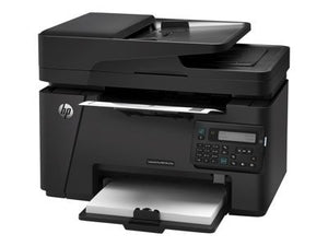 HP LASERJET PRO MFP M127fn - Print speed up to 21 ppm black. Scan resolution up to 1200 x 1200 dpi hardware and up to 1200 x 1200 dpi optical. Copy resolution up to 600 x 600. 2 line LCD text display.