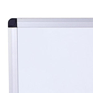 VIZ-PRO Dry Erase Board/Whiteboard, Non-Magnetic, 2 Pack, 6' x 4', Wall Mounted Board for School Office and Home