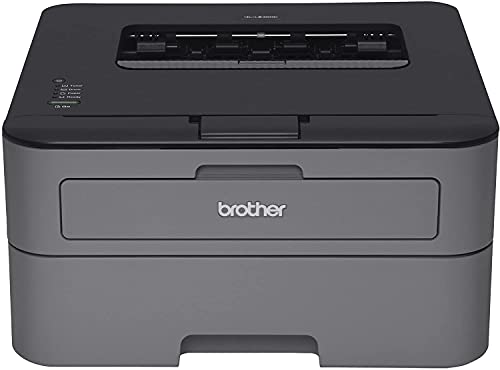 New Brother HL-L2300 Series Monochrome Laser Printer: 2400 x 600 Resolution, Upto 27 ppm Print Speed, Hi-Speed USB 2.0, 250-sheet Capacity, Automatic Duplex Printing, TF USB Cable (HL-2300 Series)