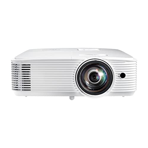 Optoma W309ST 3D WXGA 720p Short Throw DLP Projector - 3800 Lumens (White)