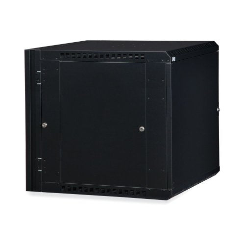 Kendall Howard Linier Solid Door Swing-Out Wall Mount Cabinet 12U