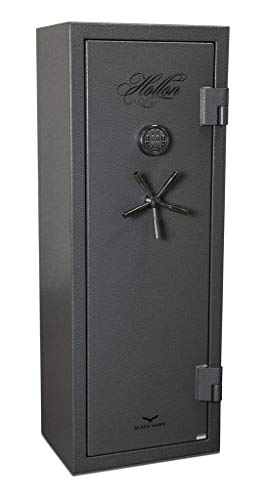 Hollon Safe 90 MIN BHS-16 59 x 24 x18 Hawk Gun Safe Series - Hammered Gray