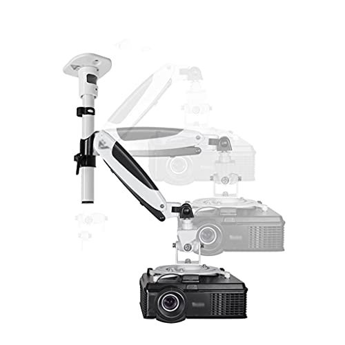 JKXWX Projector Hanger Bracket - Wall-Mounted Rotating Mount (14.33 lbs Capacity)