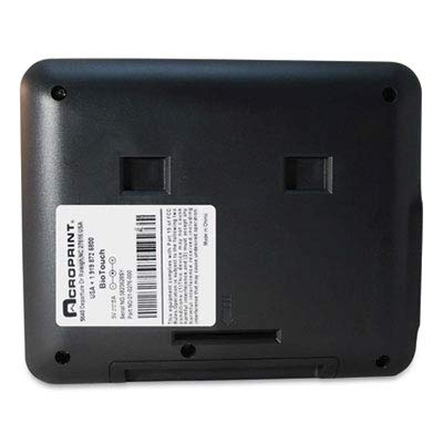 Acroprint 010276000 BioTouch Time Clock, Hours/Minutes/Seconds, 6 x 1 1/2 x 5