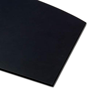 Dacasso Black Arched Desk Pad, 34.00 x 24.00 x 0.25 (P1022)