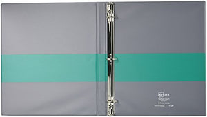 Avery Two-Tone Durable View Binder, 1/2" Slant Rings, 120-Sheet Capacity, DuraHinge, Assorted Colors (17241)