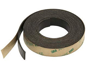 3M 3M11626 Black Expantrol 1/16" x 1/2" x 50' Flexible Intumescent Strip