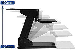 WYKDL Ergonomic Standing Desk Converter - White