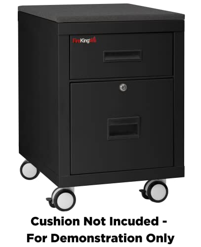 FireKing Mobile Pedestal 1-Hour Fire-Rated File Cabinet
