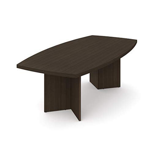 Boat Shaped Conference Table with 1 3/4" Melamine top