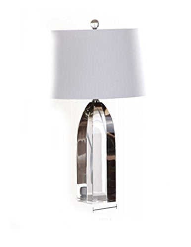 CJSHVR-Lamp Modern Minimalist Living Room K9 Pure Crystal Lamp Continental Study Bedrooms are Decorated to A High Standard Bedside Lamp Creative Lamps
