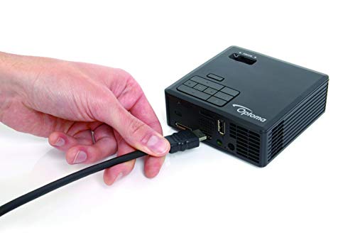 Optoma ML750 WXGA 700 Lumen 3D Ready Portable DLP LED Projector with MHL Enabled HDMI Port (Renewed)