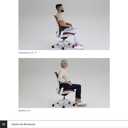 Steelcase Series 2 Office Chair - Ergonomic Work Chair with Wheels - Licorice