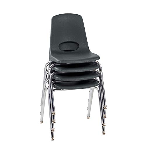 Factory Direct Partners School Stack Chairs - 14" & 18" Stacking Student Seats