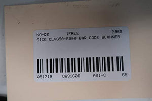 SICK CLV650-6000 Barcode Scanner