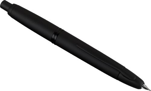 PILOT Vanishing Point Collection Refillable & Retractable Fountain Pen, Matte Black Barrel, Blue Ink, Broad Nib (60582)