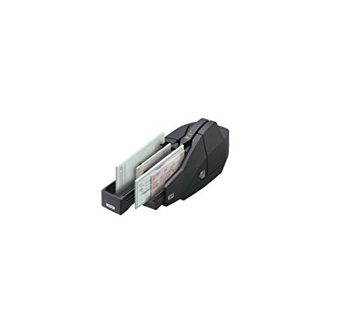 Epson A41A266A8931 CaptureOne TM-S1000 Check Scanner, 30DPM, 2 Pocket, Power Supply, USB Cable, Franking Cartridge, Ranger CD, Dark Gray