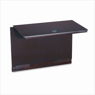 Governors Series U Bridge for Left/Right Corner U Workstation, Mahogany - Sold as 1 Each