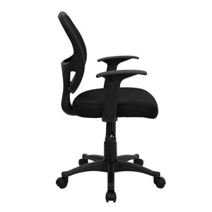 Flash Furniture Mid-Back Black Mesh Computer Chair - Set of 2