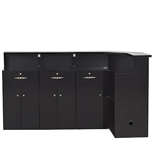 Dir Reception Area Counter with LED Lights Valencia