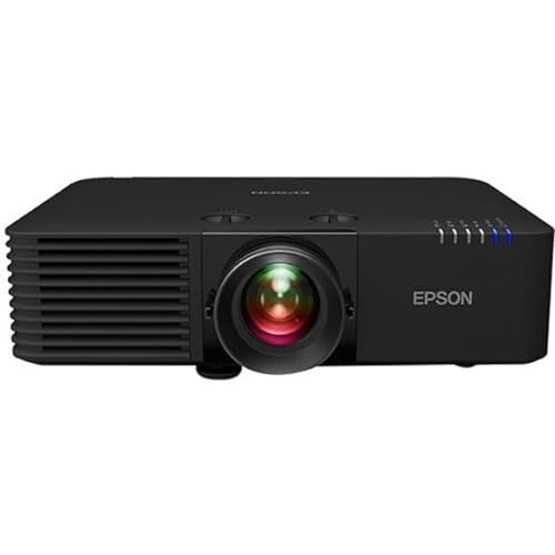 Epson PowerLite L775U 3LCD Projector - Ceiling Mountable - Black