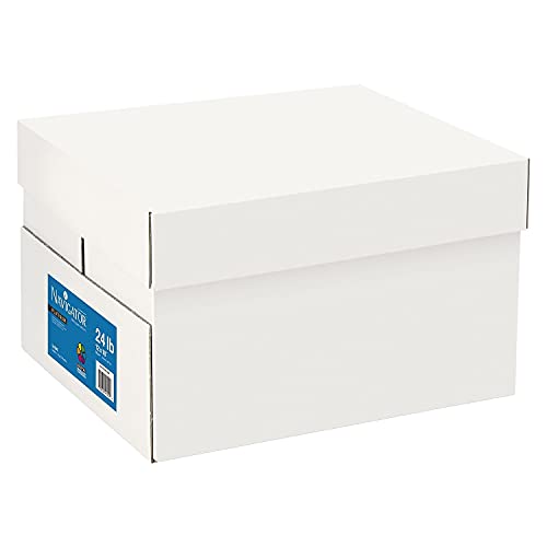 Navigator NPL1824 Platinum Paper 99 Brightness 24lb 12 x 18 White 2500/Carton