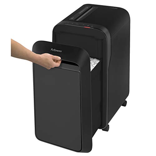 Fellowes LX22M Powershred Micro Cut 20 Sheet Paper Shredder (Black) (5263501)