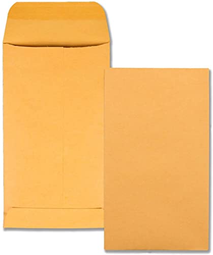 #5-1/2 Little Coin Envelopes, 3 1/8" W x 5 1/2" L, 20lb. - 5,000 Pack