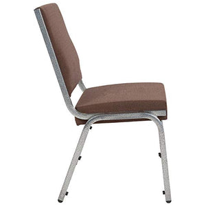 Flash Furniture 4-XU-DG-60442-660-1-BRN-GG Bariatric Chairs, 4 Pack, Brown Fabric